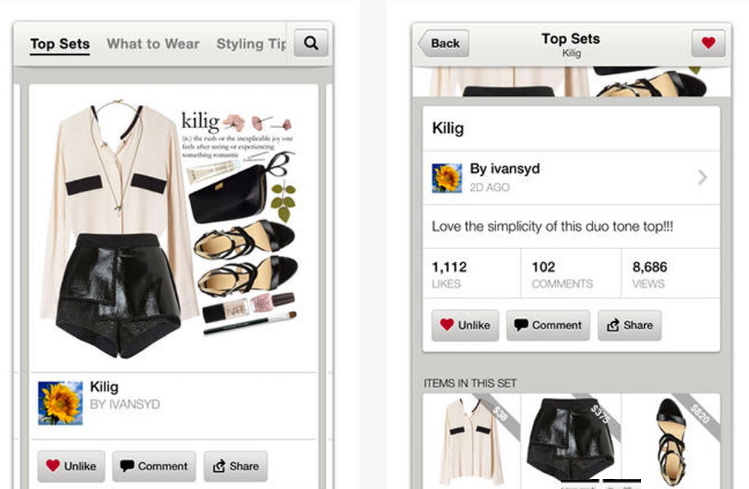 Geek Insider 7 Fashion Apps That Make Shopping Effortless 5 Fashion apps- Polyvore