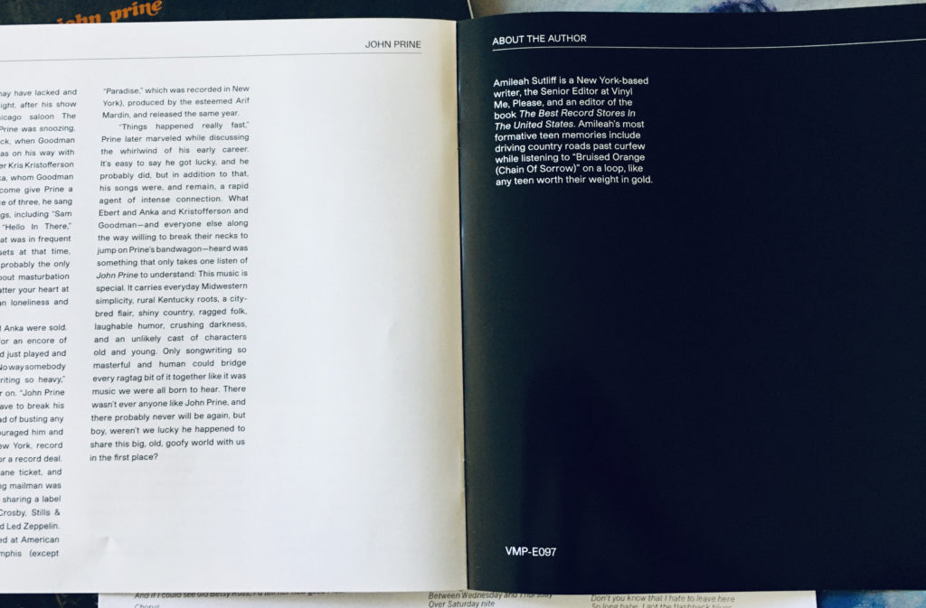 Geek insider, geekinsider, geekinsider. Com,, vinyl me, please january unboxing: john prine - 'john prine', entertainment