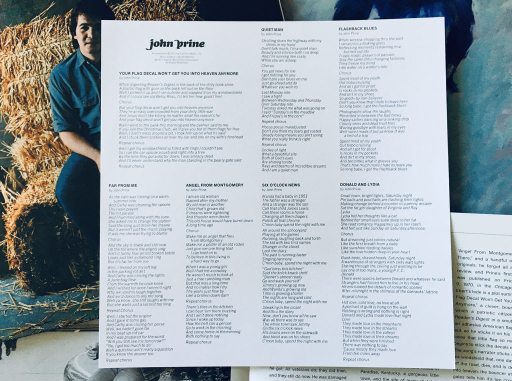 Geek insider, geekinsider, geekinsider. Com,, vinyl me, please january unboxing: john prine - 'john prine', entertainment