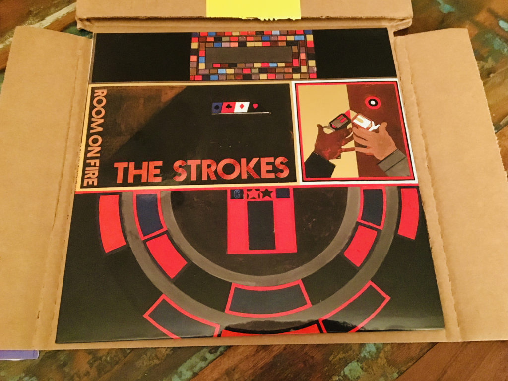 Geek insider, geekinsider, geekinsider. Com,, vinyl me, please february unboxing: the strokes 'room on fire', entertainment