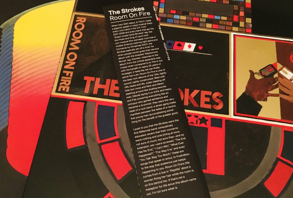 Geek insider, geekinsider, geekinsider. Com,, vinyl me, please february unboxing: the strokes 'room on fire', entertainment